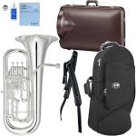 YAMAHA ヤマハ YEP-642S ユーフォニアム Neo 銀メッキ 4ピストン 太管 コンペンセイティング B♭ Euphonium Marcus Bonna MBEPS セットI　北海道 沖縄 離島 代引不可