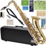 Antigua  ( アンティグア ) TS3108 テナーサックス スタンダード ラッカー ゴールド 管楽器 tenor saxophone Standard GL gold セット J　北海道 沖縄 離島不可