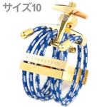 Silverstein シルバースタイン 特注 G510A クライオ4 ゴールド リガチャー ブルーコード サイズ10  Tenor sax Ligature CRAYO4 Gold size10　北海道 沖縄 離島不可