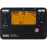 KORG コルグ TM-70F BK ブラック チューナーメトロノーム クロマチックチューナー 管楽器 combo metronome tuner 旧 TM-60　北海道 沖縄 離島不可