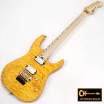 Charvel ( シャーベル ) Pro-Mod DK24 HH FR M Mahogany with Quilt Maple Dark Amber  エレキギター