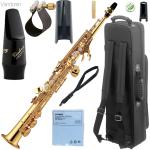 YAMAHA ヤマハ YSS-475-2 ソプラノサックス ラッカー ストレート 管楽器 soprano saxophone Vandorenマウスピース セット H　北海道 沖縄 離島不可