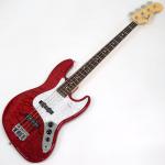 Fender フェンダー 2024 Collection Made in Japan Hybrid II Jazz Bass / Quilt Red Beryl / RW