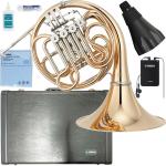 YAMAHA ( ヤマハ ) YHR-567GDB フレンチホルン ゴールドブラス デタッチャブル フルダブル French horn SB3J サイレントブラス セット D　北海道 沖縄 離島不可