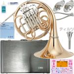 YAMAHA ヤマハ YHR-567GDB フレンチホルン ゴールドブラス デタッチャブル フルダブル French horn リーフレック セット H　北海道 沖縄 離島不可