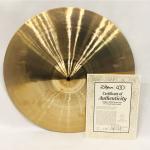 Zildjian ( ジルジャン ) 400th Anniversary Limited Edition Vault Cymbal 15" (905g) 5/200 クラッシュ