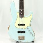 Tsubasa Guitar Workshop The Hopper Alder/R Neck Binding Matching Head Sonic Blue / Aged