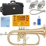 YAMAHA ( ヤマハ ) YFH-8315G フリューゲルホルン ラッカー ゴールド ゴールドブラス カスタム B♭ Flugelhorn custom gold セット H　北海道 沖縄 離島不可