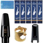 YAMAHA ヤマハ AS-4C アルトサックス マウスピース キャップ BONADE リガチャー Alto saxophone mouthpiece Vandorenリードセット F　北海道 沖縄 離島不可
