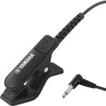 YAMAHA ヤマハ TM-40BK チューナー用マイクロフォン ブラック チューナー用マイク ピエゾ クリップタイプ 径3.5mm CONTACT MICROPHONE　北海道 沖縄 離島不可