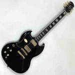 Epiphone エピフォン SG Custom  Left-handed Ebony 左用 レフトハンド  SG エレキギター 