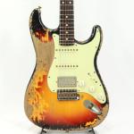Xotic エキゾチック XSC-2 3-Tone Burst Super Heavy Aged