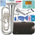 YAMAHA ヤマハ 5年保証サポート対象 YEP-621S ユーフォニアム 銀メッキ 4ピストン 太管 Euphonium 管楽器 TDM-700DARL アリエル セット L　北海道 沖縄 離島不可