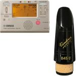vandoren バンドーレン CM3128 B♭ クラリネット マウスピース B45 Lyre 442Hz  プロファイル88 エボナイト clarinet Mouthpieces TDM-700G セット A　北海道 沖縄 離島不可