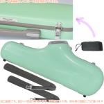 CCシャイニーケース II CC2-TS-PG/G テナーサックス ケース パステルグリーン ハードケース リュック Tenor saxophone case pastel green　北海道 沖縄 離島不可