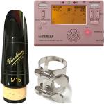 vandoren バンドーレン CM3178 クラリネット マウスピース M15 442Hz B♭ プロファイル88シリーズ エボナイト Mouthpieces TDM-700P セット C　北海道 沖縄 離島不可