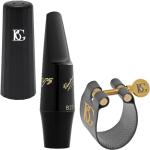vandoren バンドーレン SM435 バリトンサックス ハードラバー マウスピース B27 V5 エボナイト baritone sax mouthpieces BONADEリガチャー セット B　北海道 沖縄 離島不可