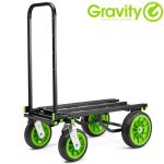 Gravity グラビティー GCARTL01B ◆  楽器やPA機材を会場へスムーズに搬入、Gravityの考えるスマートなマルチカート（Lサイズ） 