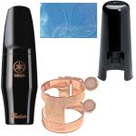 YAMAHA ヤマハ AS-4CM アルトサックス マウスピース カスタム ラバー alto saxophone hard rubber mouthpieces BONADE リガチャー セット D　北海道 沖縄 離島不可