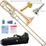 YAMAHA ヤマハ YBL-822G バストロンボーン 太管 ゴールドブラスベル ダブルロータリー カスタム Xeno Bass Trombone セット C　北海道 沖縄 離島不可