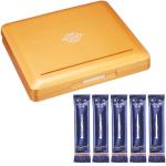  B♭ クラリネット リードケース オレンジゴールド 12枚用 収納 プラスチック clarinet reed case vandorenリード セット A　北海道 沖縄 離島不可