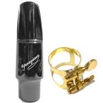 YANAGISAWA ヤナギサワ #5 アルトサックス エボナイト ラバー マウスピース 日本製 管楽器 Alto saxophone mouthpieces ヤマハリガチャー セット A　北海道 沖縄 離島不可
