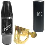 YANAGISAWA ヤナギサワ #5 アルトサックス エボナイト ラバー マウスピース 日本製 管楽器 Alto saxophone mouthpieces BGリガチャー セット B　北海道 沖縄 離島不可