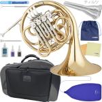 EASTMAN イーストマン EFH683GD フレンチホルン ゴールドブラス ガイヤータイプ フルダブル デタッチャブル F/B♭ Full double French horn セット A　北海道 沖縄 離島不可