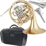 EASTMAN イーストマン EFH683GD フレンチホルン ゴールドブラス ガイヤータイプ フルダブル デタッチャブル F/B♭ Full double French horn セット B　北海道 沖縄 離島不可