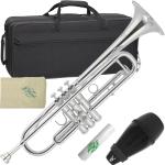 J Michael Jマイケル 3年保証 TR-300S トランペット B♭ 銀メッキ 新品アウトレット シルバー セットZ　以下対応不可 北海道 沖縄 離島 代引き 同梱