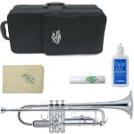 J Michael Jマイケル 3年保証サポート TR-430S トランペット アウトレット 銀メッキ 管楽器 B♭ Trumpet セット S　北海道不可 沖縄不可 離島不可 代引き不可 同梱不可