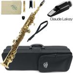 J Michael Jマイケル 3年保証対象 SP-650 ソプラノサックス ストレート デタッチャブル Claude Lakey セット　以下は対応不可 北海道 沖縄 離島 同梱 代引き