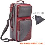 GARD BAGS ガードバックス 4-EHSG-C ダブル トランペットケース アウトレット ファイバーグラス グレー ナイロン レッド ハイライト　以下は対応不可 北海道 沖縄 離島