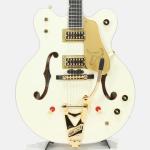 GRETSCH グレッチ Limited Edition G6136TG-62  62 Falcon with Bigsby Vintage White 限定 ホワイト・ファルコン・ダブルカッタウェイ 国産 フルアコ