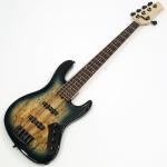 Kikuchi Guitars Custom 5st J Bass / Spalted Maple Top Trans Blue Black Burst  国産 5弦ベース ハンドメイド エレキベース 64