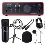 Focusrite フォーカスライト ［在庫限り］ Scarlett Solo (gen4)  レコーディングセット 国内正規品 オーディオインターフェイス DAW DTM