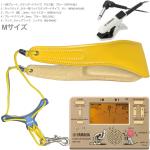B.AIR ビーエアー バードストラップ サン イエロー ブルー サックス用  Mサイズ 3mm TDM-700DMK ディズニーチューナー ミッキー セット　北海道 沖縄 離島不可