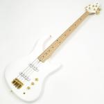 ACE BASS AB-4 STD Satin White あきらかにあきら プロデュース エレキベース