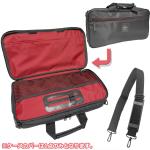 Buffet Crampon クランポン B♭ クラリネット ケースカバー カラーステッチ レッド ダブルコンパートメント ショルダータイプ  Clarinet case cover 　北海道 沖縄 離島不可