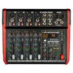 PROEL プロエル PLAYMIX8　8ch エフェクター内蔵　MP3録再　Blutooth搭載　コンパクトミキサー