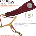 B.AIR ビーエアー バードストラップ カスタマイズ ウォッシャブル ワインレッド 金メッキ GP ワイド サックス Sサイズ 3mm ネックストラップ ゴールド 北海道 沖縄 離島不可