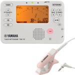 YAMAHA ヤマハ TDM-710IV アイボリーホワイト チューナーメトロノーム チューナーマイク TM-40PK ピンク セット　以下は対応不可 北海道 沖縄 離島 代引き