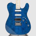 James Tyler Japan Tylerbastar HD Rear Rout Flame Maple / White Limba / Transparent Blue