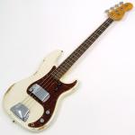Fender Custom Shop 1960 Precision Bass Relic / Super Faded Aged Olympic White 