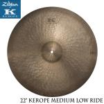 Zildjian ジルジャン 22" Kerope Medium Low Ride