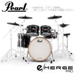 Pearl パール e/MERGE PRO EMPP925SP/C プレミアムフィニッシュ #758 Piano Black w/ Red Stripe