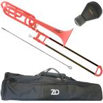 ZO ゼットオー TB-14 ピンク テナーバストロンボーン アウトレット 太管  プラスチック Tenor bass trombone pink セットA　北海道 沖縄 離島不可
