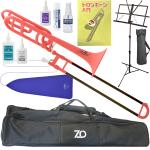 ZO ゼットオー TB-14 ピンク テナーバストロンボーン アウトレット 太管  プラスチック Tenor bass trombone pink セットL　北海道 沖縄 離島不可