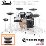 Pearl パール e/MERGE PRO w/Add-on Kit EMPC925S/C-AOK アドオンキット カスタムフィニッシュ #368 Black Silver Burst