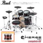 Pearl パール e/MERGE PRO Complete Kit EMPC925S/C-SET コンプリート カスタムフィニッシュ #836 Red Burst Stripe